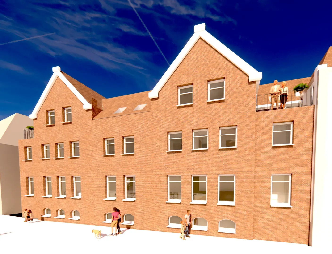 Moderne Gewerbefläche im energieeffizienten Neubau